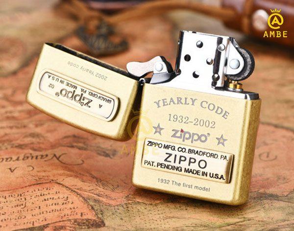 Zippo Yearly Code đồng bụi Z128