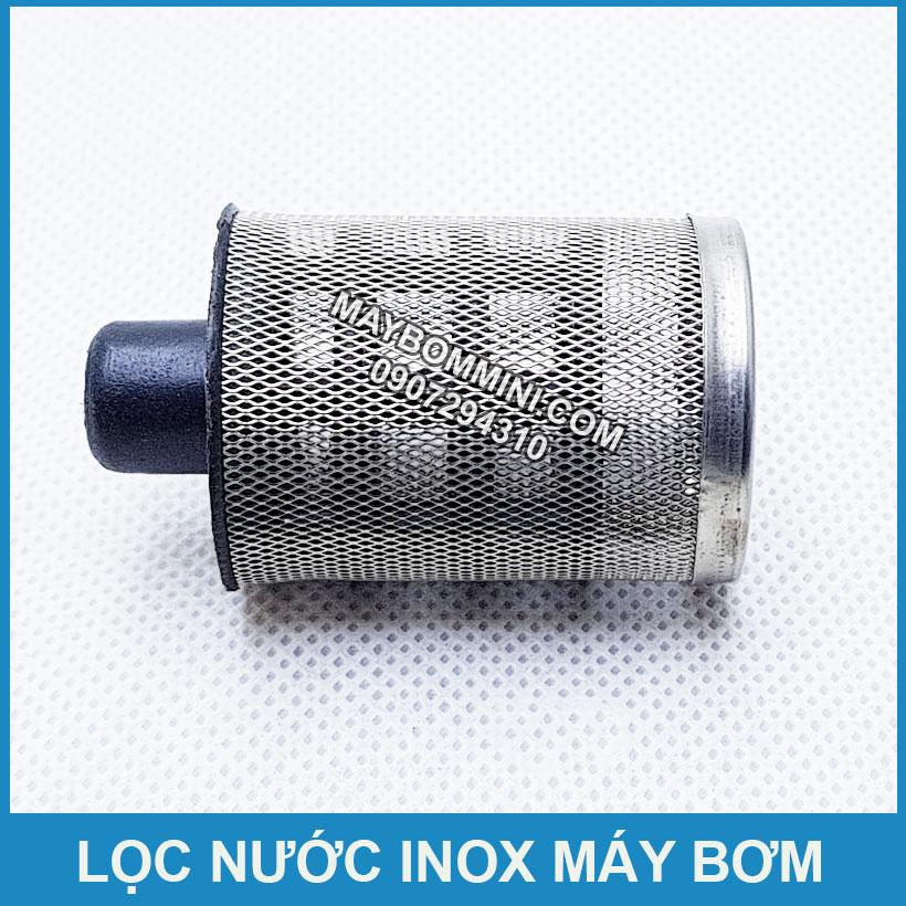 Lọc nước máy bơm mini 12mm Inox