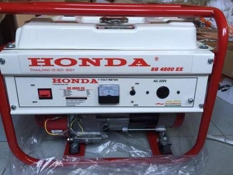 Máy phát điện Honda SH 3500 công suất 3kw, chạy xăng, giật nổ