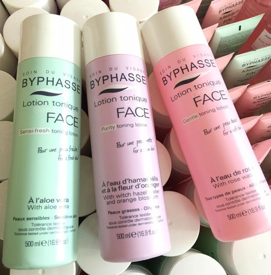 [HCM]Nước Hoa Hồng Soin Du Visage Byphasse - 500ml (PURITY TONER LOTION WITCH HAZEL WATER AND ORANGE BLOSSOM OILY SKIN)