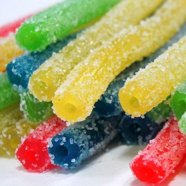 KẸO DẺO TRÁI CÂY MỸ SOUR PUNCH RAINBOW STRAWS