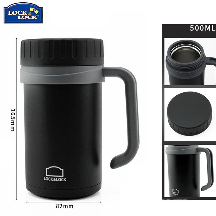 Bình Ca giữ nhiệt Lock&Lock LHC9002RR - Basic Table Mug 500ml