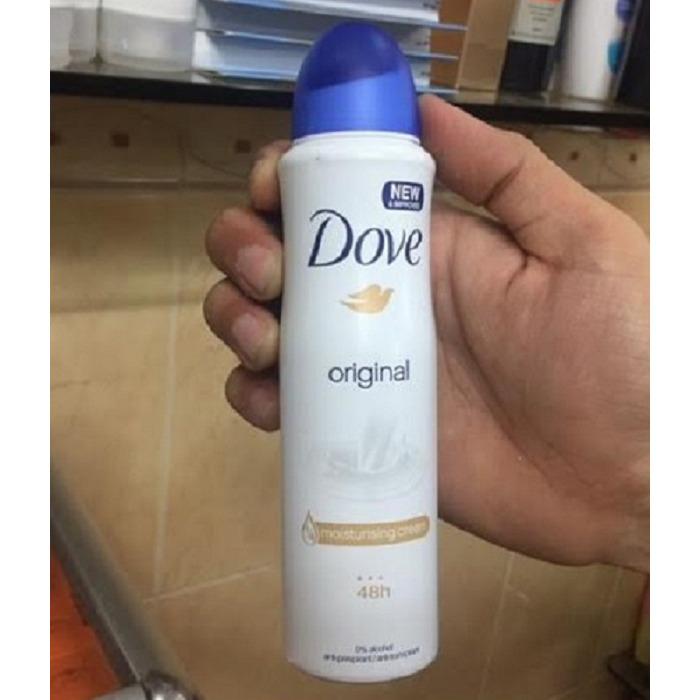 Xịt khử mùi Dove 150ml - ORIGINAL