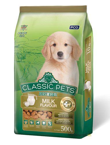 Thức ăn cho chó - Classic Pets Chó Nhỏ Vị Sữa 400g