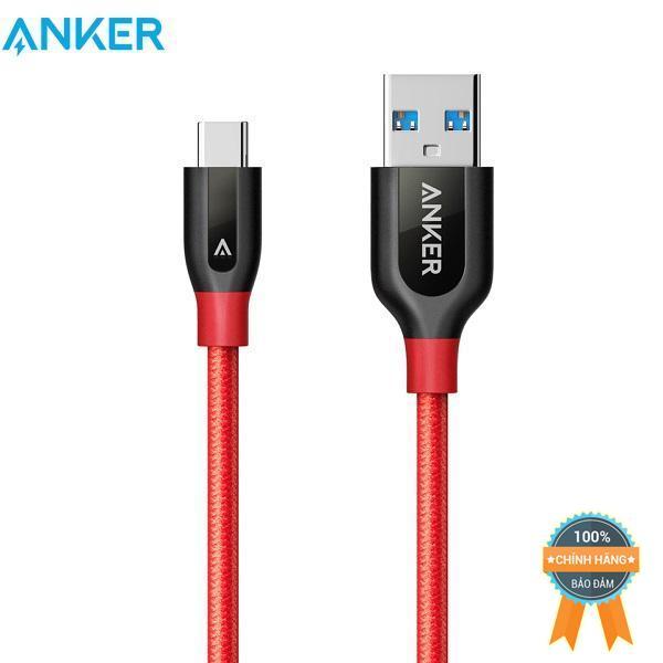 [HCM]Cáp Anker PowerLine+ USB 3.0 ra USB-C - Dài 0.9m - A8168