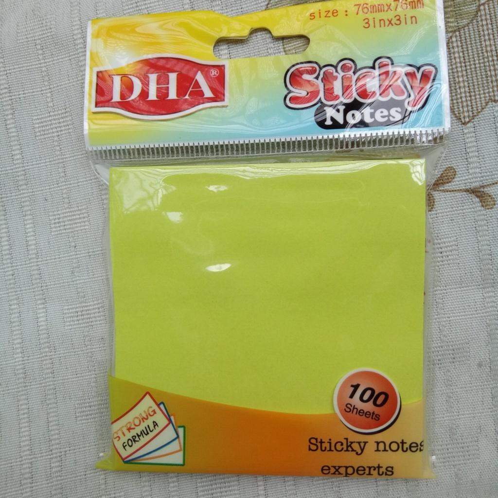 [HCM]Giấy note dạ quang DH-9703 size 3*3