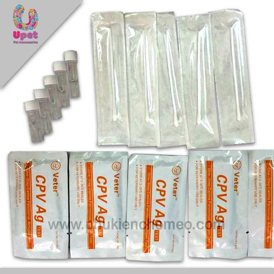 Test bệnh thú cưng que thử bệnh chó mèo Parvo Care FPV