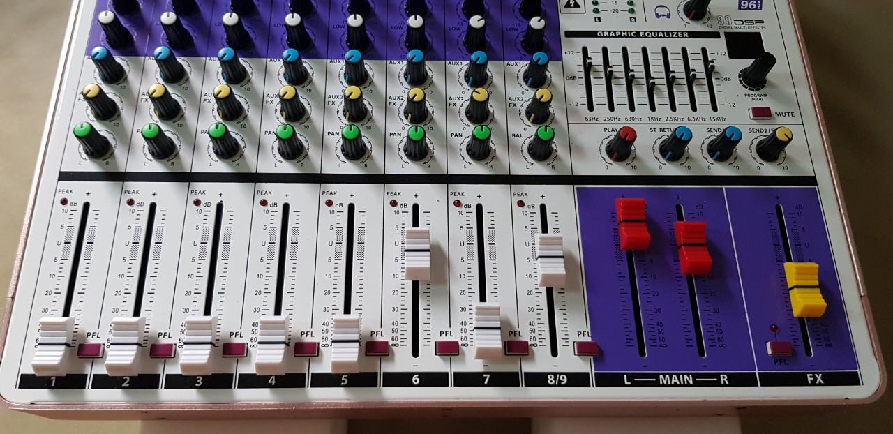 [HCM]Mixer Karaoke Gia Đình M9 USB Bluetooch