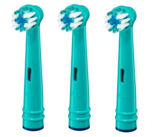 Vỉ 3 Đầu Bàn Chải Máy Dontodent Active Young