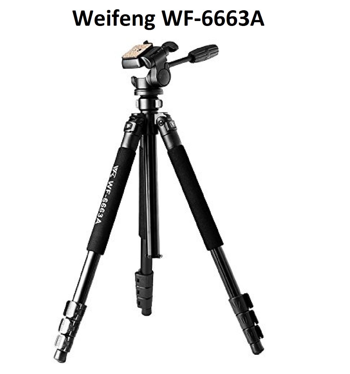 Chân máy ảnh Tripod Weifeng WF-6663A