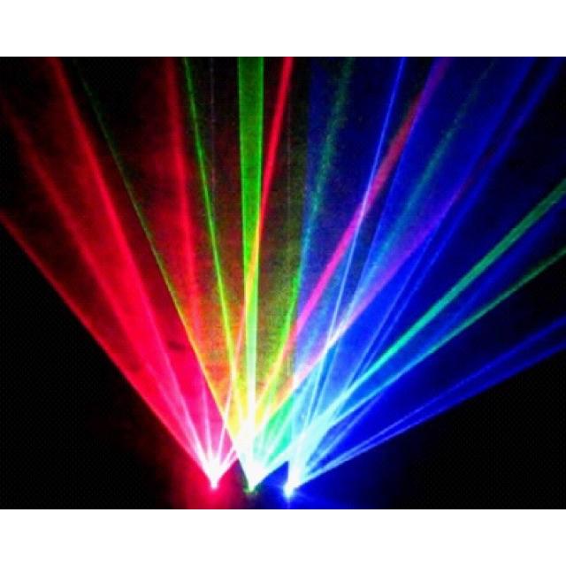 Đèn laser 3 cửa RGB