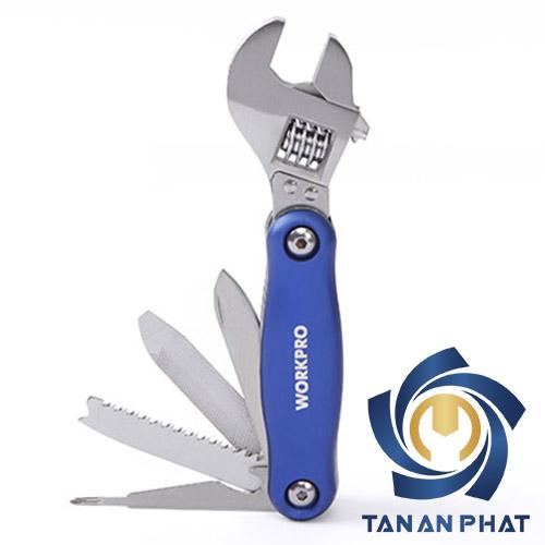 Bộ cờ lê và dụng cụ đa năng 8 in 1 WORKPRO W014011