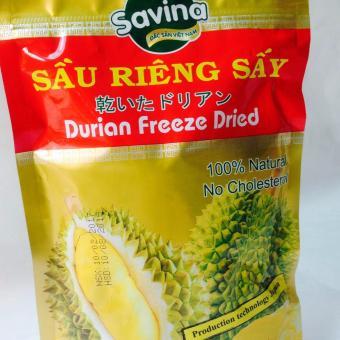 Sầu Riêng Sấy Lạnh Thăng Hoa Thơm Giòn 100gr