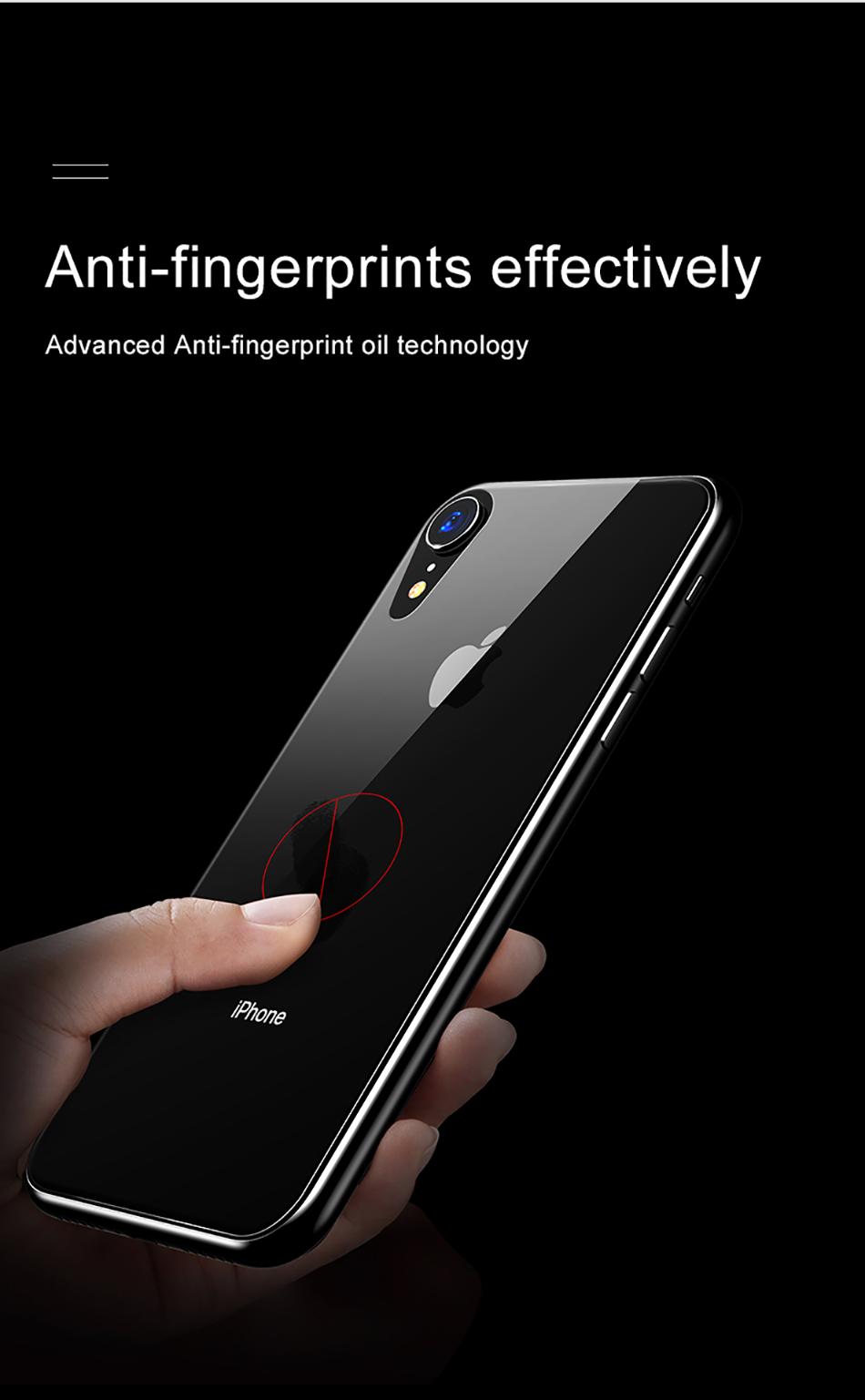 Miến dán kính cường lực mặt sau Baseus cho iPhone XR (6.1 inch)
