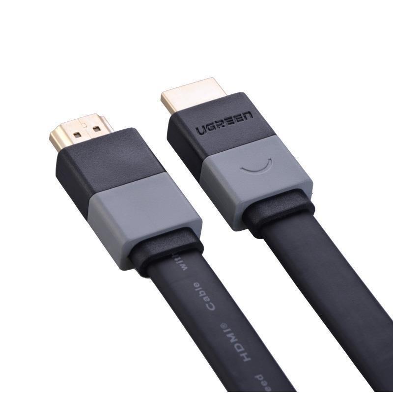 [HCM]Cáp HDMI 8M Ugreen 30113(HD120)- Cáp dẹp 3D 4K*30Hz Enthernet RCA
