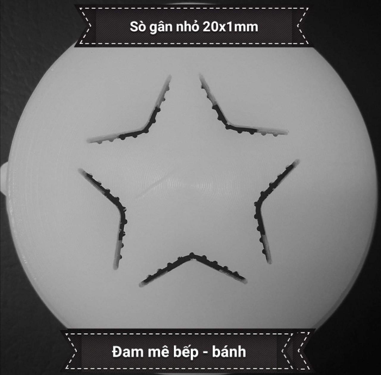[HCM]Khuôn nui sò gân nhỏ ( dùng cho máy làm mì philips)