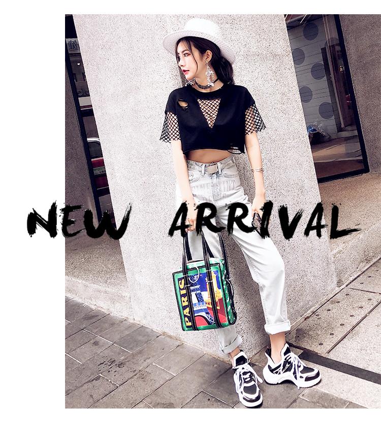 [HCM]áo crop top tay lưới Mã: AX3636.