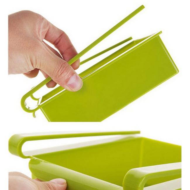 Khay nhựa để tủ lạnh tiện lợi (giao màu ngẫu nhiên)
