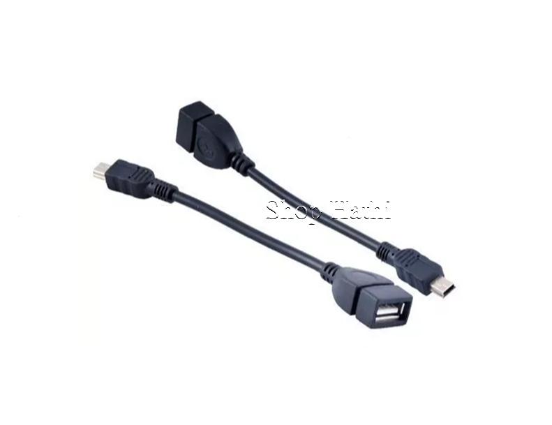 Cáp Mini USB OTG (Đen)