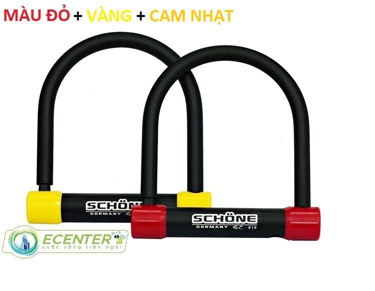 KHóa SCHONE SC-210 chữ U xe máy cao cấp ( Germany )