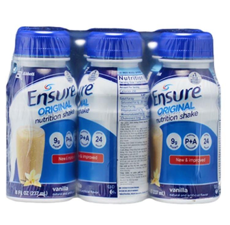 Thùng 24 sữa nước Ensure Vani 237ml