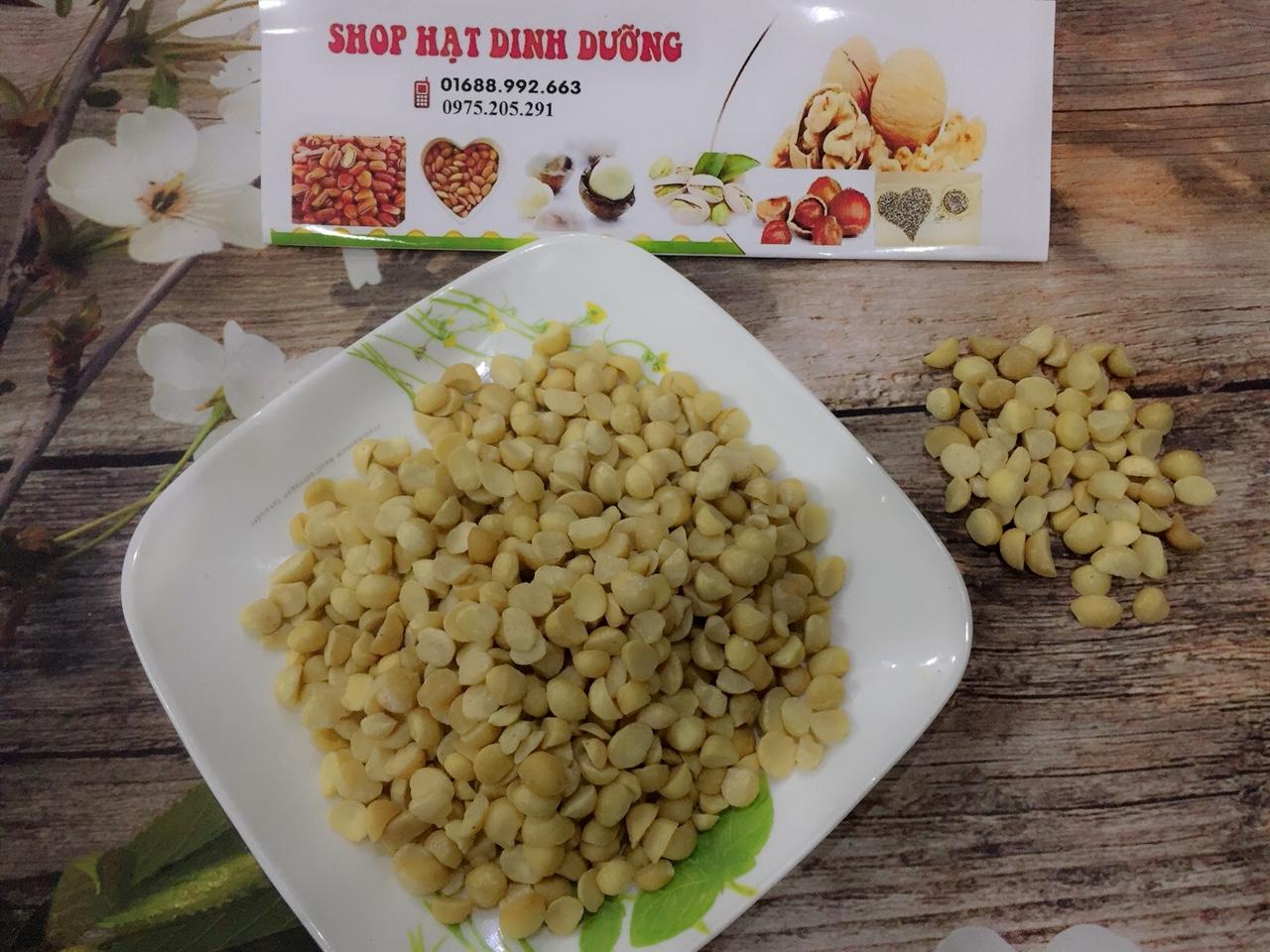 Nhân macca bể đôi đã sấy chín 500g