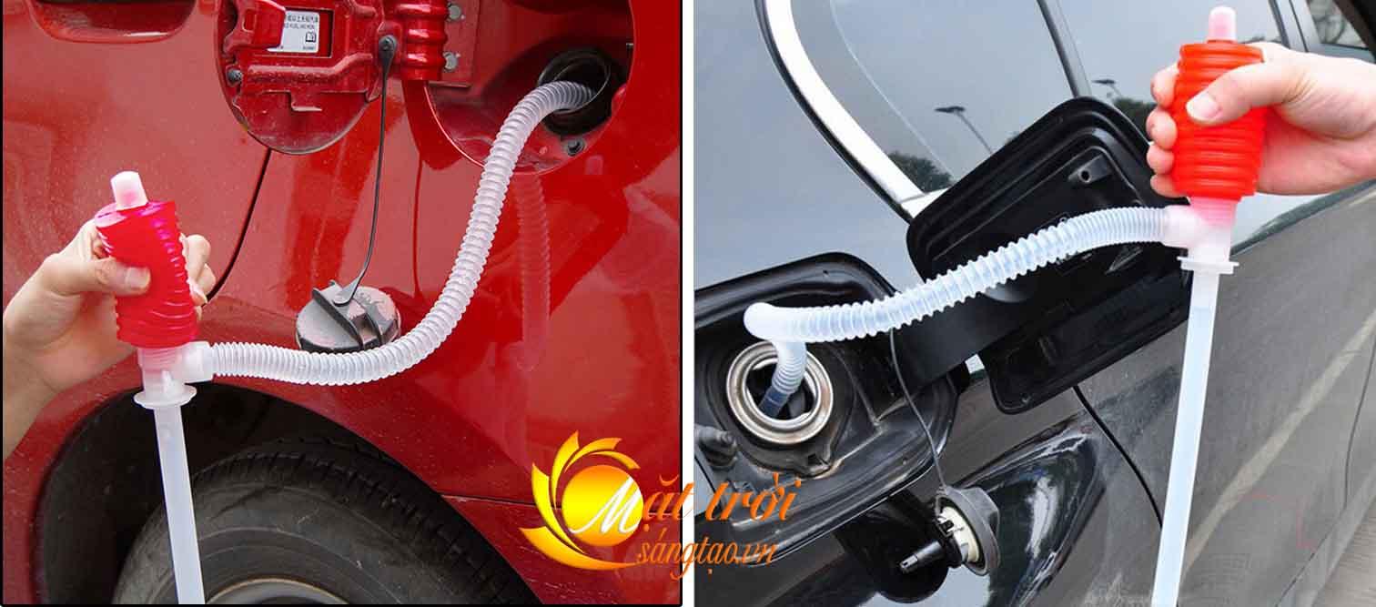 Dụng cụ bơm hút xăng dầu - chất lỏng đa năng
