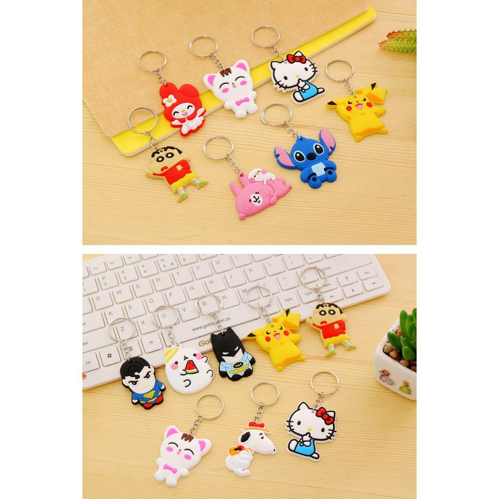[HCM]Combo 10 Móc khóa hình thú siêu cute