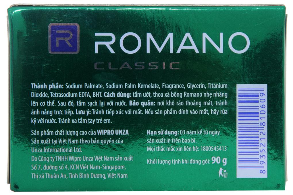 Combo 2 Xà Bông Tắm Romano 90G