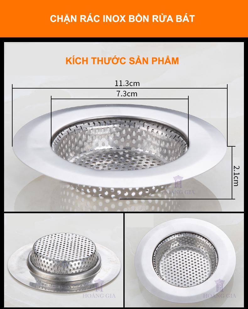 Kitchen Sink Strainer, Kitchen Trash Strainer Fits Well On Drain,（Large）