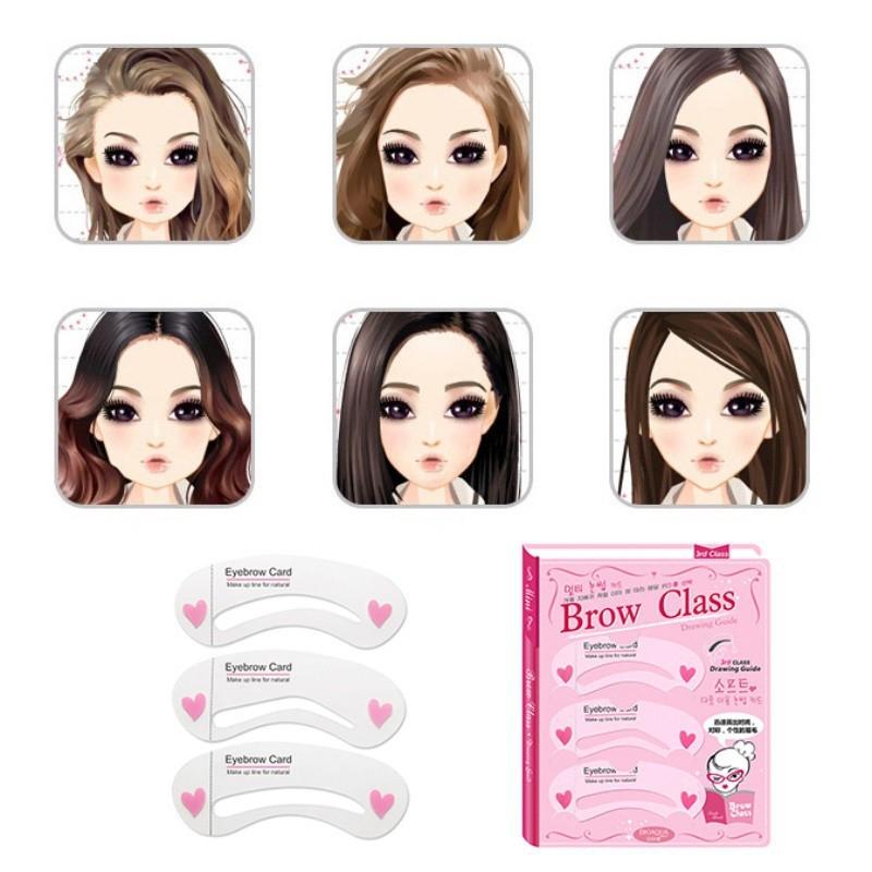 [HCM]Khuôn kẻ chân mày 3 định hình Brow Class