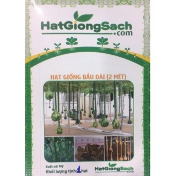 [HCM]Hạt Giống Bầu Cổ Dài 2m Mỹ (3 hạt)