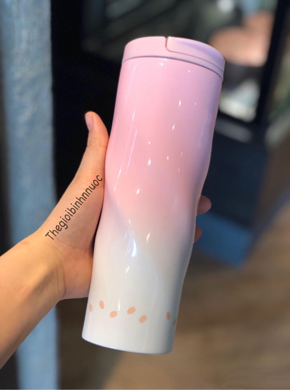 Ly giữ nhiệt starbucks góc cạnh b257