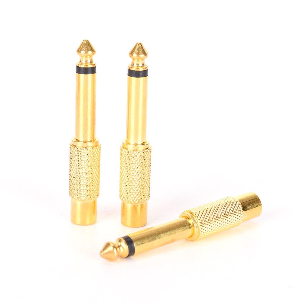 JACK CHUYỂN ĐỔI 6,5MM SANG AV (1CẶP )
