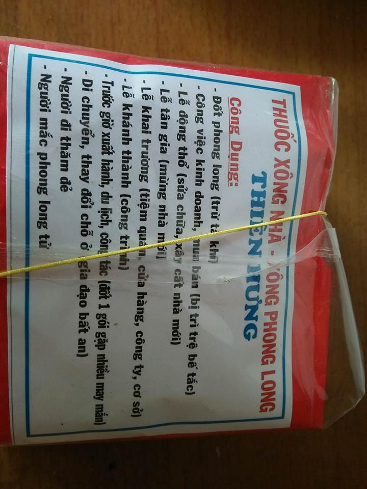 [HCM]GÓI XÔNG PHONG THỦY TRỪ ÁM KHÍ TẨY UẾ