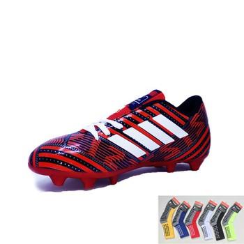 Giày đá bóng sân cỏ tự nhiên 134tn đỏ