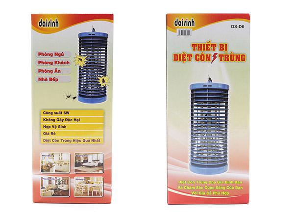 [HCM]Đèn bắt muỗi và diệt côn trùng Đại Sinh DS-D6 Xanh