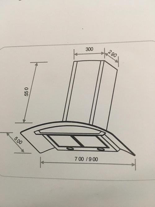 Máy hút mùi sunhouse apex apb6601-70c