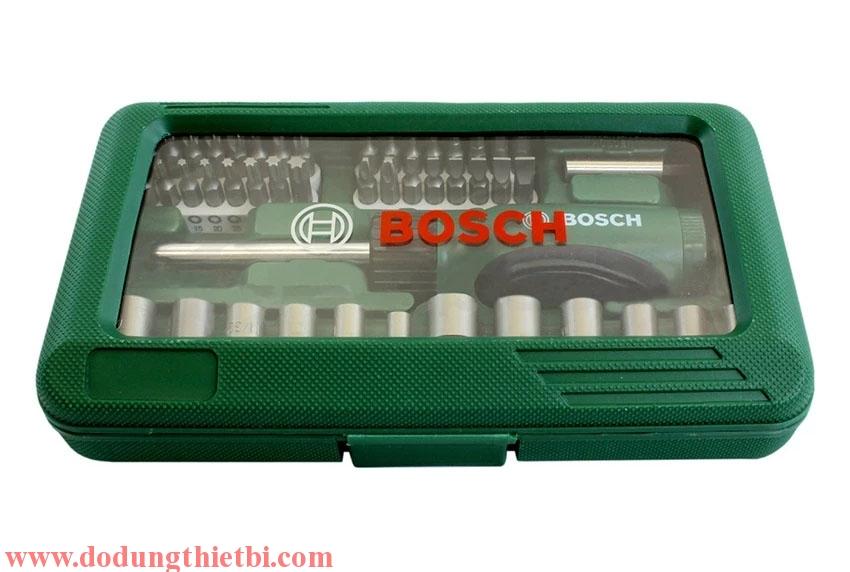 BỘ VẶN VÍT ĐA NĂNG 46 CHI TIẾT BOSCH 2607019504