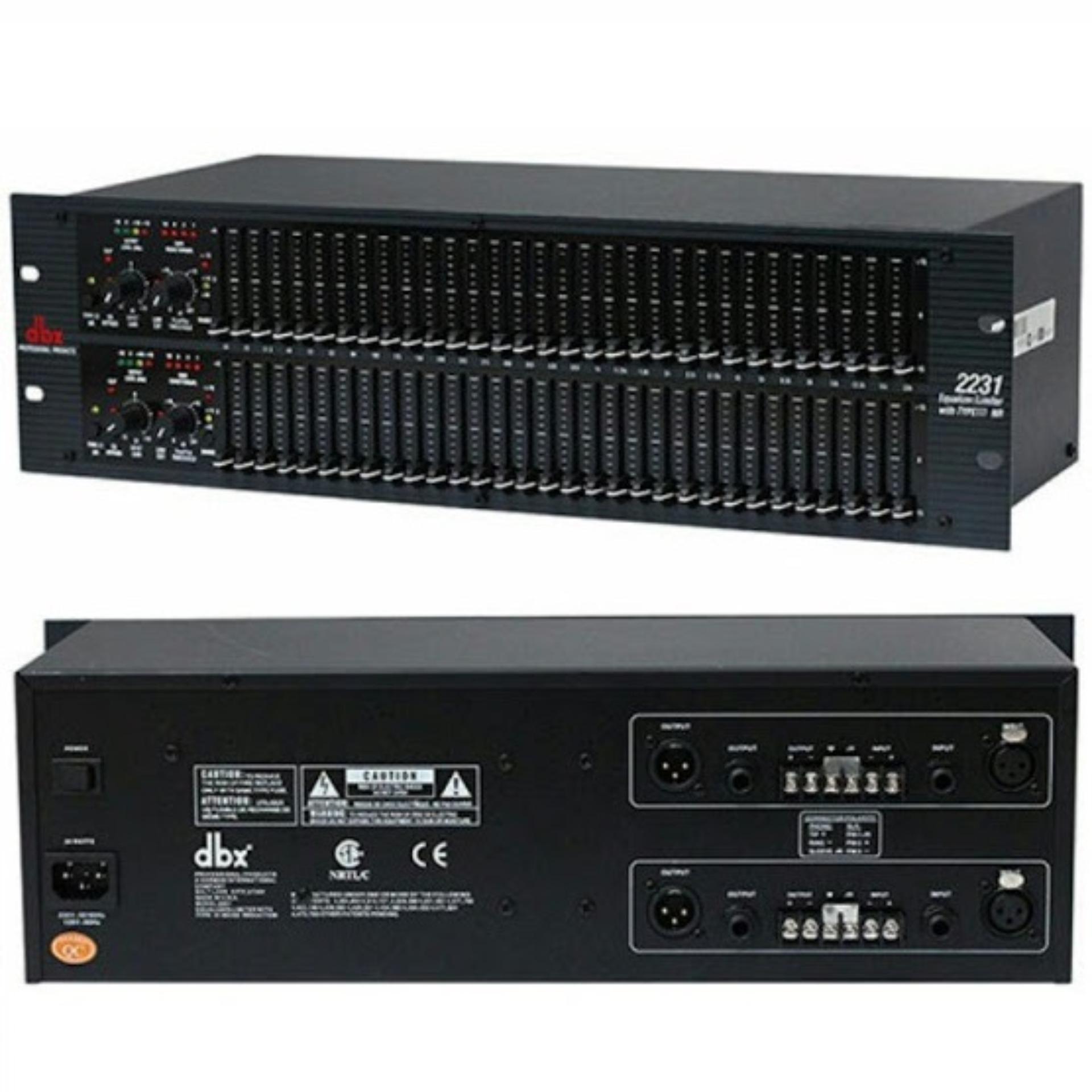 Bộ điều chỉnh tần số âm thanh equalizer DBX 2231