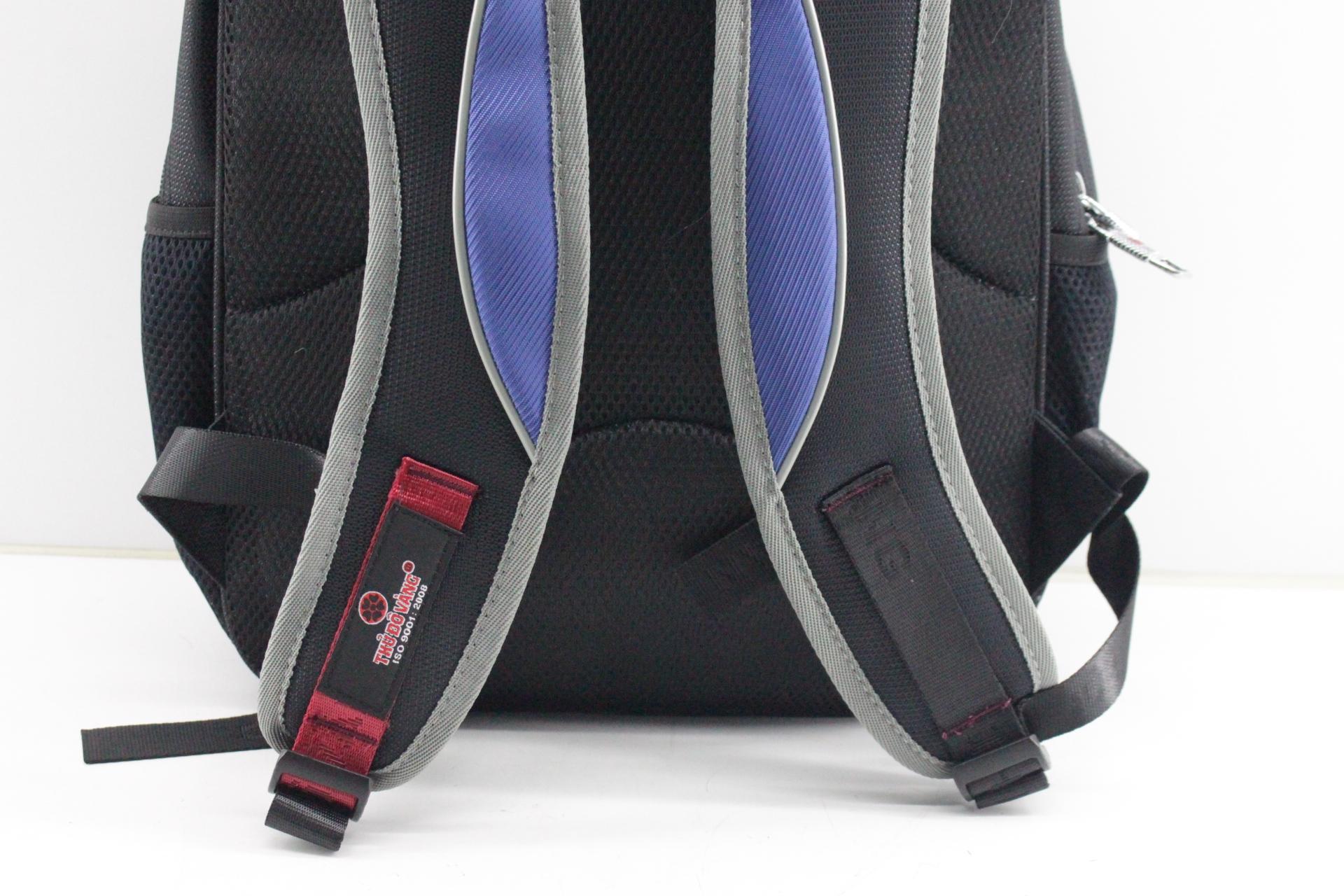 BA LÔ MÀU THỦ ĐÔ VÀNG CỠ TRUNG BL-159 (Xanh Đen)