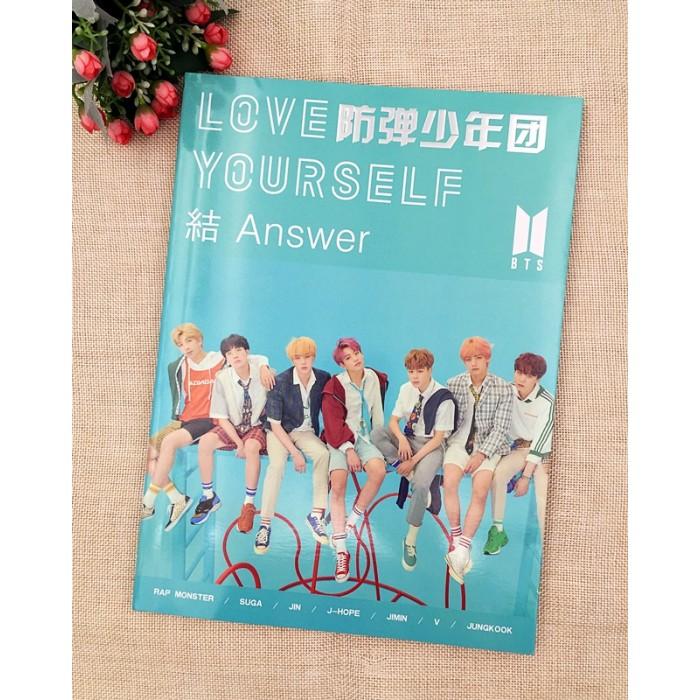 Photobook Love Yourself Answer_BTS (tặng kèm 1 Poster A3 lớn + 2 Bookmark + 2 hình lomo BTS)