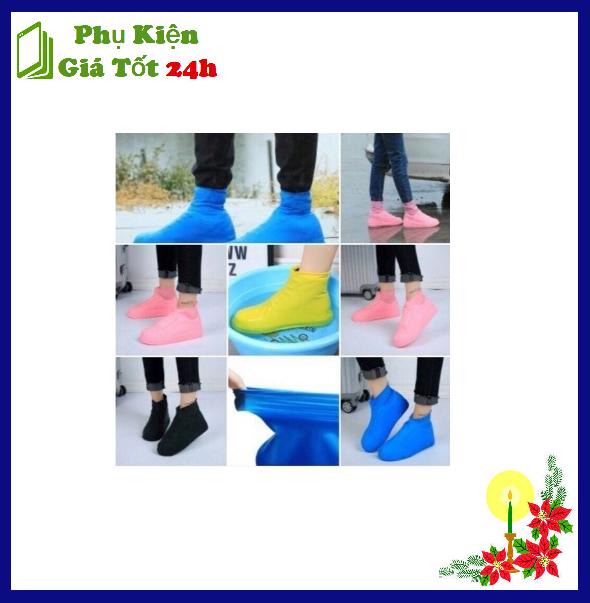 [HCM]Bao bọc giày đi mưa thời trang chống trơn trượt siêu bền [Phụ Kiện Giá Tốt 24H]
