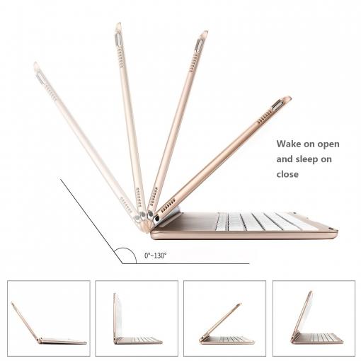Bàn phím bluetooth kiêm bao da cho iPad Pro 9.7- PKCB