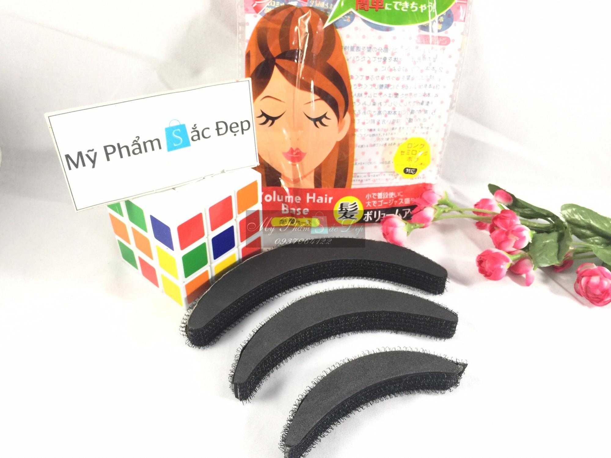 [HCM]Kẹp độn phồng mái 3 nấc