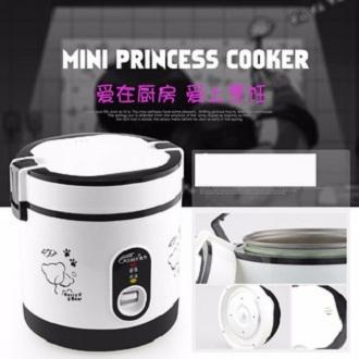 Nồi cơm mini KENLY - 9084 có quai xách, dung tích 1.2l, lòng nồi rời