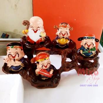 [HCM]BỘ TƯỢNG 5 ÔNG NGŨ PHÚC MAY MẮN ( size lớn)