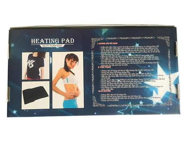 [HCM]ĐAI QUẤN NÓNG HEATINGPAD GIẢM MỠ BỤNG  ĐÙI TAY HEATING PAD
