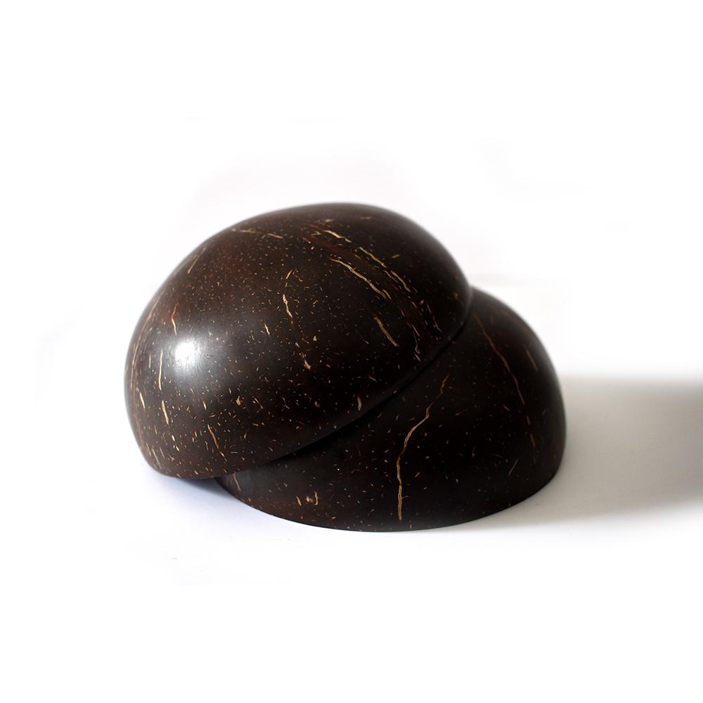 Chén (Bát) Gáo Dừa Tự Nhiên One4One (mài bóng - không ngâm/sơn hóa chất) / Coconut Bowl