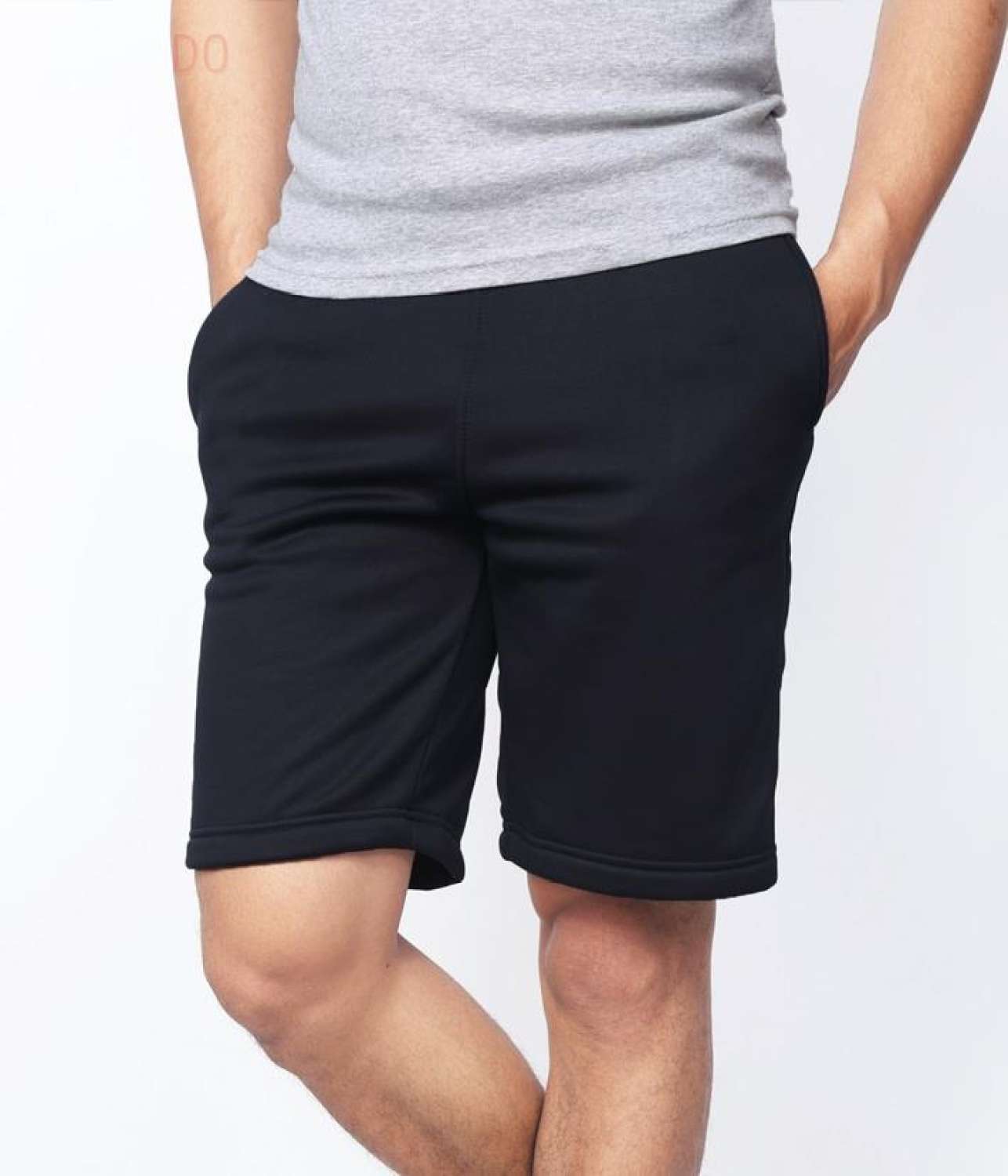 Quần Short Thun Trơn Basic Nam Nữ Phong Cách Thể Thao